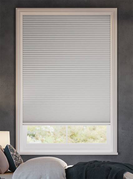 پرده پلیسه طوسی روشن VESTA-02